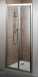 Jute Jub 900mm Bi-fold Door Silver