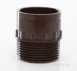 Polypipe 50mm Male Iron Adaptor Ws57-g