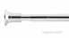 Croydex Ad108141 Luxury Telescopc Rod Ch