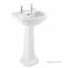 Twist 2 Th Cloakroom Basin White