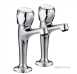 Value Club High Neck Pillar Taps Chrome Plated With