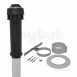 G/worm Vert Flue Terminal 60/100 Pp Blk