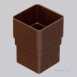 65mm Square Pipe Socket Plain Rle11-br