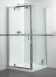 Fen1003aqu Polished Silver Shine Xtra Clear Glass Shower Side Panel 1850x800mm