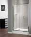 Fen0999aqu Polished Silver Shine Xtra Clear Glass Bi-fold Shower Door 1850mmx760mm