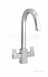 Carron Phoenix 2t1036 Brushed Nickel Bali Brushed Nickel Double Handle Kitchen Tap