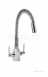 Carron Phoenix 2t1039 Chrome Dante Spiral Chrome Double Handle Kitchen Tap