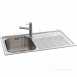 Lavella Kitchen Sink With Right Hand Single Bowl And Drainer