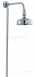 Deva Kits08 Chrome Shower Kit With 955mm Rigid Riser And Rain Shower Head