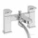 Deva Lush106 Chrome Lush Chrome Deck Mount Double Handle Bath And Shower Mixer