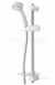 Triton Tskfdavlarwc White/chrome David And Lara Shower Kit 530mm