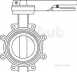 Oventrop 10483 Sgi Butterfly Valve 200