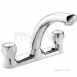 Mercia Modern Deck Sink Mixer Chrome