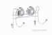 Twist N Lock Qm341741 Double Robe Hook