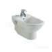 Roca Giralda Wall Hung One Tap Hole Bidet White