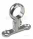 Screw On Bracket - Chrome - Cast - 15mm